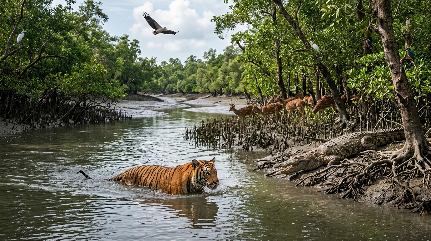 Sundarban Grand Wildlife Tour  3N 4D